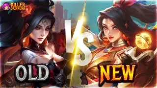 OLD VS. NEW BLAZING SHADOW ESMERALDA | Mobile Legends