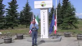 Travel Guide Road Trip to Alaska-End of Alaska Highway Delta Jct.