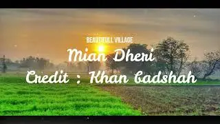 Beautiful Village Mian Dheri Tehsil Ghazi