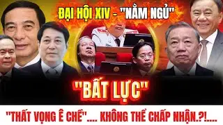 BỘ TRƯỞNG GI&Aacute;O DỤC NGỦ GẬT GIỮA ĐẠI HỘI XIV: NGỦ SAY TR&Ecirc;N 