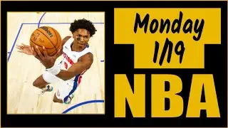 Monday NBA Best Bets Player Props for 1/19/26