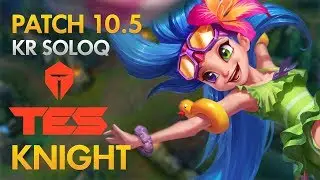 Top Esports Knight - Mid Lane: Zoe vs Lucian - KDA 15/3/8