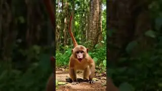 A monkey dancing..#kids #baby#laughing#rhymes