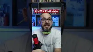 AINES x Corticoides #farmacologia #farmacos #ciencia #farmaceuticos