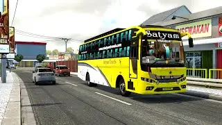 First Ever In ETS2 Damodar Sleeper Bs6 Bus Pack | Incredible Simulation
