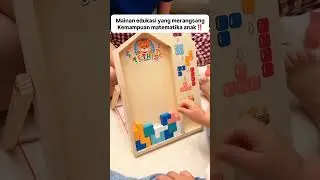 Mainan edukasi anak || Tetris || Puzzle Blok || Permainan susun balok 3 dimensi #mainananak #puzzle