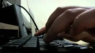noppoo choc mini Cherry MX Blue, Typing Sound...