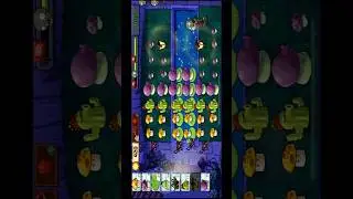 Plants VS Zombies FOG Level 4-9 Ballon and pogo stick zombie