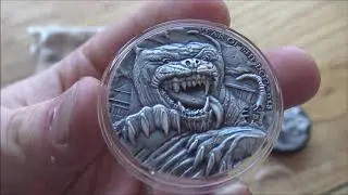 2018 Original Design Legal Tender Silver Lunar Collectable Coin Ominous Dog Hound of Baskervilles