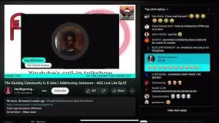 Hard8Times ROASTS JackMoveJohnny for being a corporate slave playstation fanboy -AGS LIVE LITE EP 51