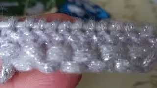 Cum pun ochiuri pe andrele ,o margine frumosă cu firul &icirc;n două.How to put eyes on knitted.