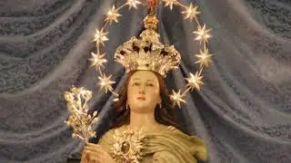 Ritirata della processione dell'immagine dell'Immacolata Concezione