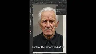 In Photoshop, use PsAIde to intelligently repair damaged and blurry old photos with one click#psaide