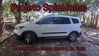 Projeto SpinHome,montei uma cama dentro da Spin