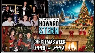 CLASSIC '90s HOWARD STERN: Christmas 'Best of' Mix '93/94 (Gottfried, Goldthwait, Simmons, Kinison)
