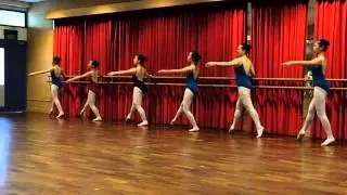 Grade 7 RAD Barre: Battements Frappes
