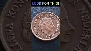 D'ont Spend This &euro; 12,700.00 ULTRA RARE Error Coin JULIANA KONINGIN DER NEDERLAND