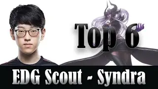 EDG Scout (Syndra mid) Top Plays - EDward Gaming vs Bilibili, LPL 2020 Summer Week 9 Highlights