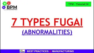 TPM FUGAI | WHAT IS FUGAI (ABNORMALITIES) | BEST PRACTICES IN MANUFACTURING