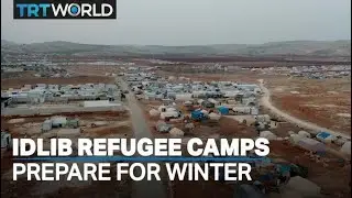 Refugees in Idlib brace for winter