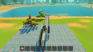 Trying to Cut Trees in Scrap Mechanic With My Overpowered Sawblade Whip:  Will It Cut?
