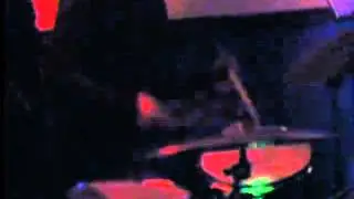 Matteo Fraboni plays a drum solo in Rome