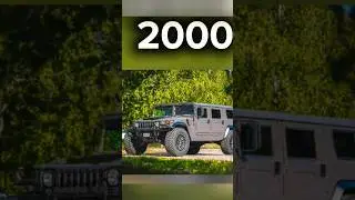 Evolution of hummer 😈☠️(1992-2025)#hummer#edit#supercarsedit5z