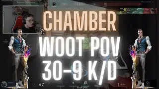 TH Wo0t POV Chamber Bind 30-9 K/D (VALORANT Pro POV)