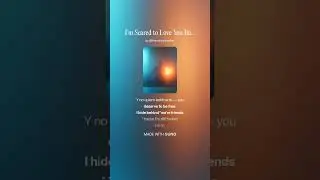 I&rsquo;m Scared to Love You Back