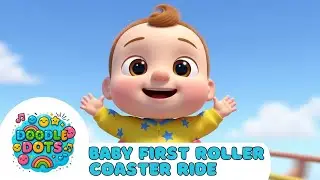 Baby&rsquo;s First Roller Coaster Ride 🎢😄 | 20 Minutes Fun Kids Song & Happy Adventure