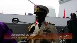 NIGERIA LAUNCH SECOND NAVAL VESSEL - NNS UNITY