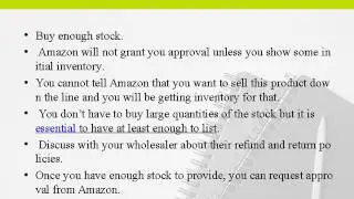 Getting approval in Amazon restricted category &ndash; Adam Bowser guidelines