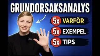 Grundorsaksanalys enligt 5 x Varför