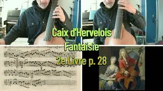 Caix d'Hervelois - Фэнтези, Книга 2, страница 28 - Виола да Гамба и Бассо Континуо