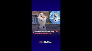 Disney unveil roaming Olaf from Frozen robot