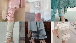 TopTrendy Summer lawn Trouser design 😱#eid2024 #summer2024