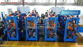 Direct forming to square/rectangular 200*200*12mm tube mill