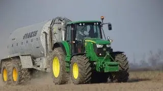 Gnojowica na większą skalę | John Deere 6170M | Joskin Komfort2