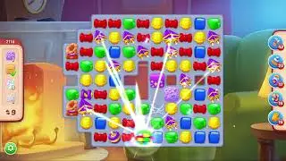 Homescapes Level 2116 - 16 Moves - No Boosters