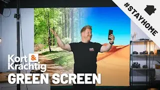 Thuis aan de slag met een Green Screen - Kort & Krachtig - Kamera Express