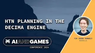 HTN Planning in the Decima Engine | AI and Games Conference 2024