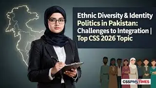 Ethnic Diversity & Identity Politics in Pakistan: Challenges to Integration | Top CSS 2026 Topic