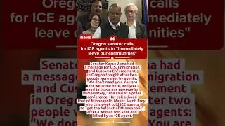 Senator Kayse Jama has a message for U.S. Immigration and Customs Enforcement. #newsupdate #news
