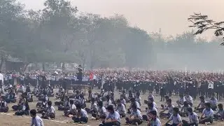 Republic day pr gayee school 😍🇮🇳 #trending #viral #republicday #india #vlog 