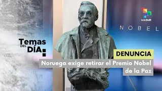 Pueblo de Noruega se opone a la entrega del Premio Nobel