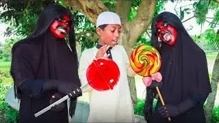 Lolipop Shaitan vs Child | Jumma Salat Time || Adhan, Salat, Shaitan vs Jummabar | Sayef Media