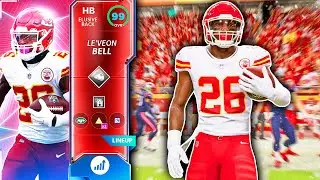 LEVEON BELL MOVES AND GROOVES THROUGH THE DEFENSE - Madden 21 Ultimate Team 