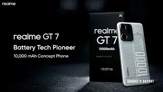Представлен концепт-телефон Realme GT ёмкостью 10 000 мАч