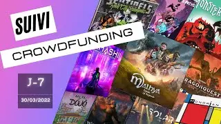 Suivi Menu Crowdfunding: 30 mars 2022 - Malhya, Tamashii, Solar 175, Mondrian, Sentinels of..., etc.