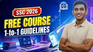 SSC26 || 0ne to one free  guidelines and mentoring ||